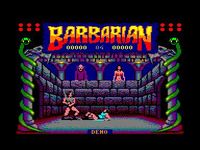 Barbarian sur Amstrad CPC